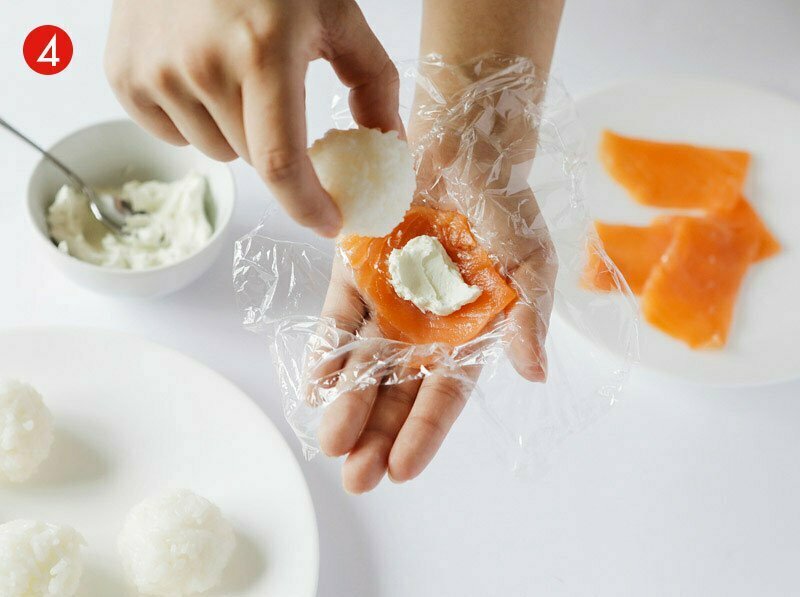 tutoriel étape de fabrication du sushi balls ou temari sushi avec du riz rond japonica akafuji